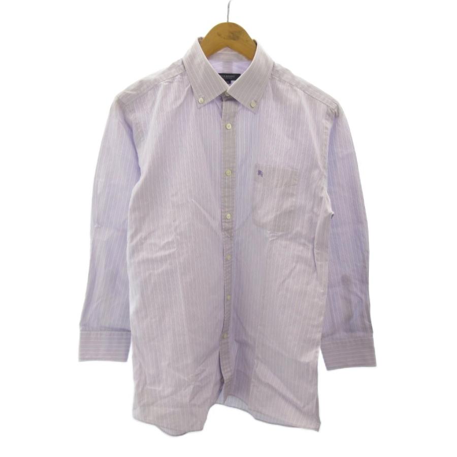 バーバリー ロンドン BURBERRY LONDON シャツ ストライプ コットン 