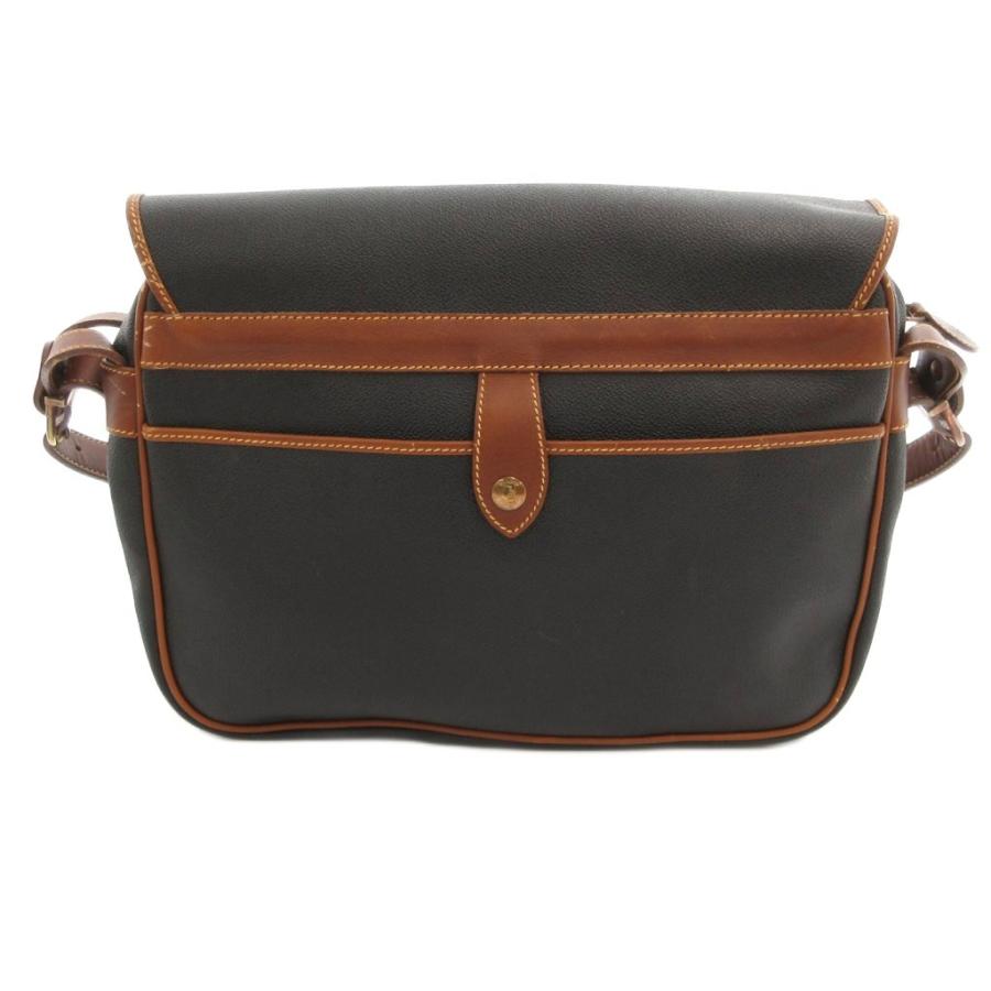 トラサルディ TRUSSARDI ショルダーバッグ 黒 ブラック フラップ
