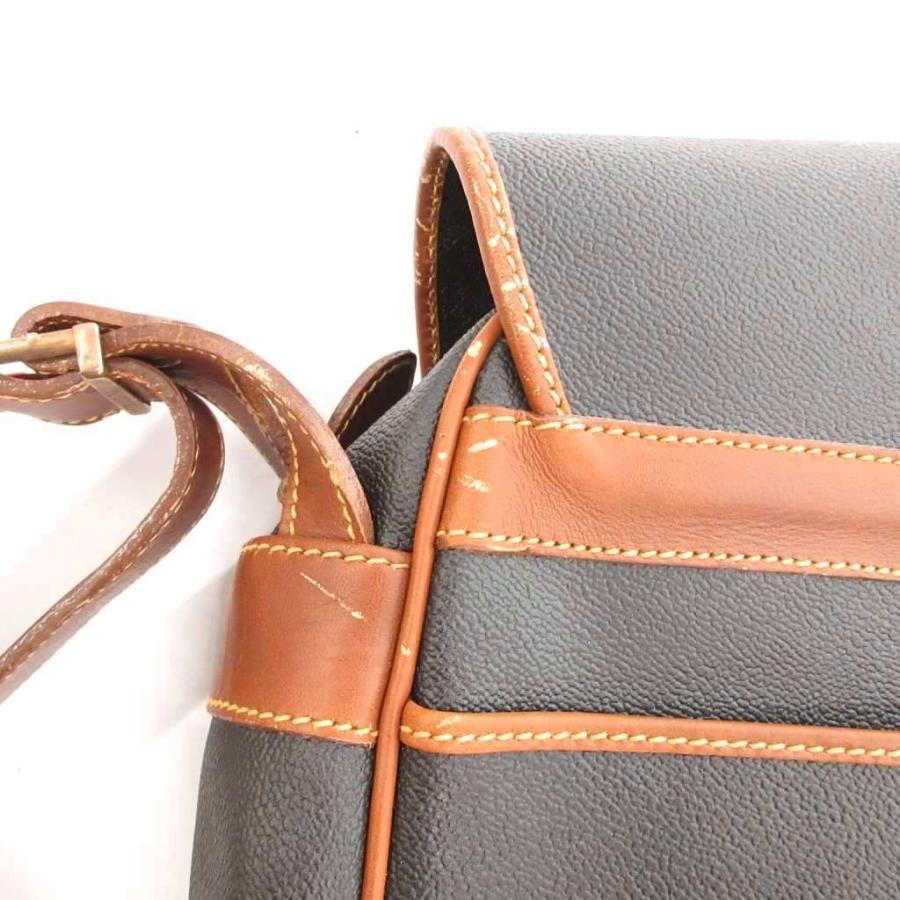 トラサルディ TRUSSARDI ショルダーバッグ 黒 ブラック フラップ