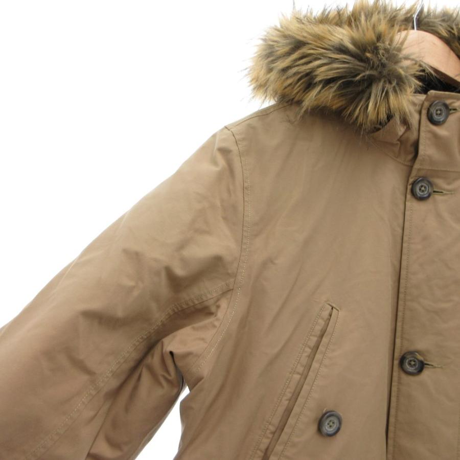 エーグル AIGLE N-3B型 ダウンジャケット XL ジップアップ フロント