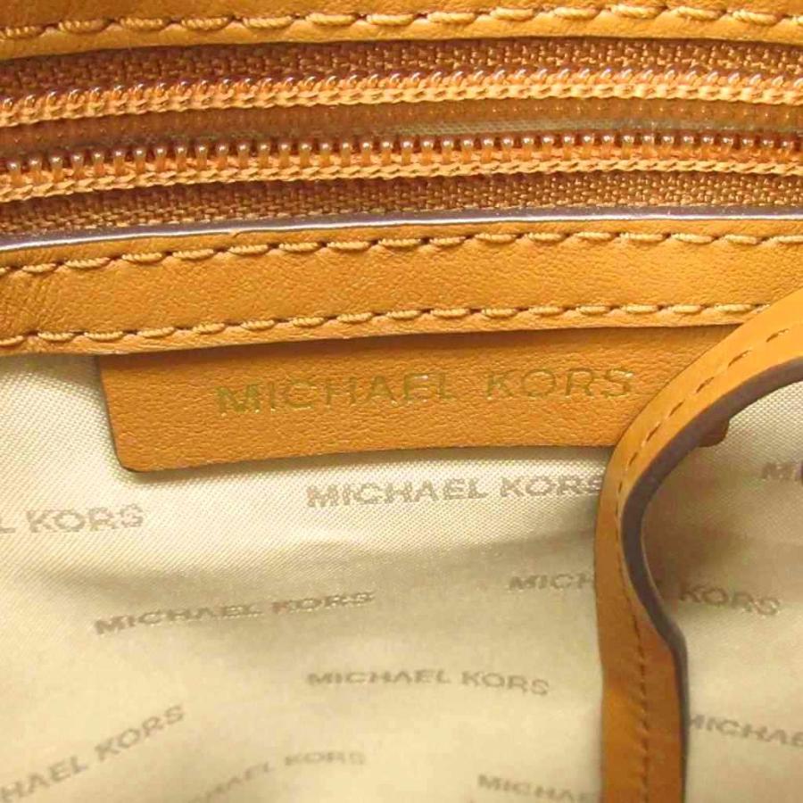 マイケルコース MICHAEL KORS 美品 ショルダーバッグ MK ロゴ メタル 