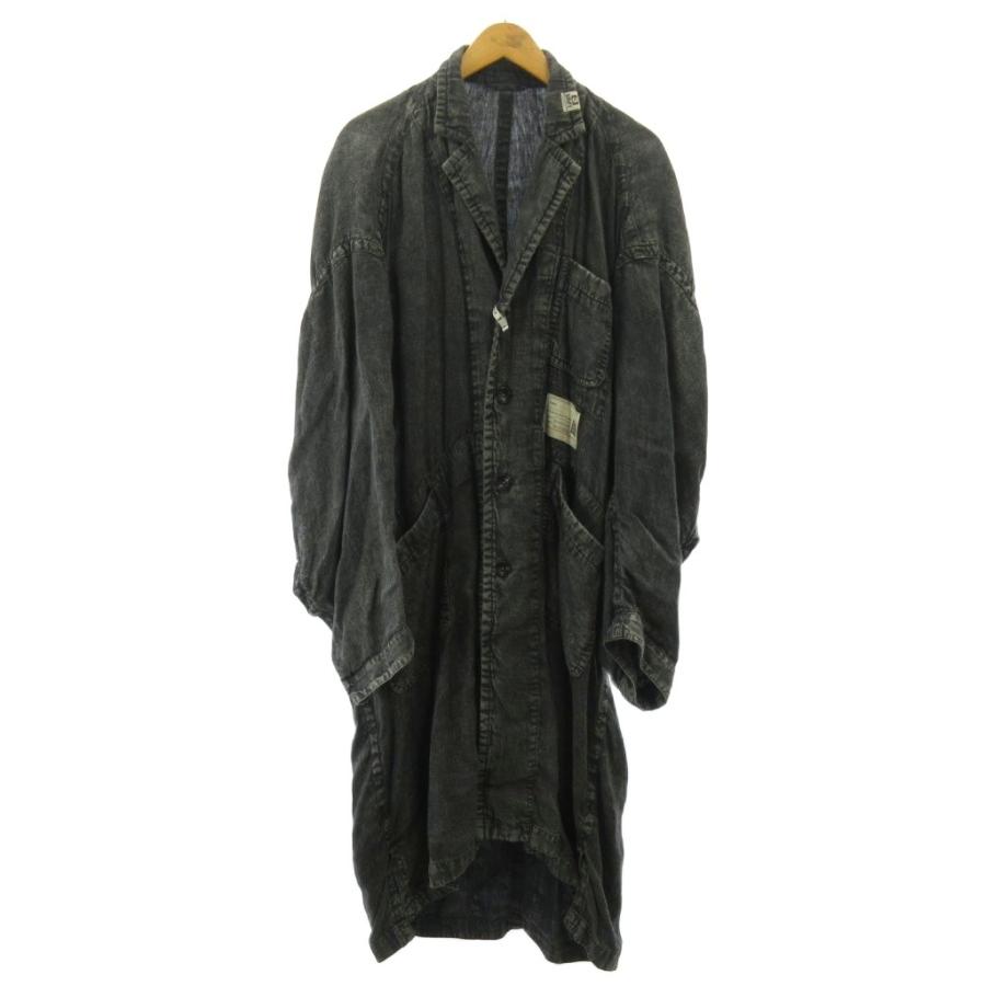 ミハラヤスヒロ MIHARA YASUHIRO 24SS MMY ロングコート ウォッシュド
