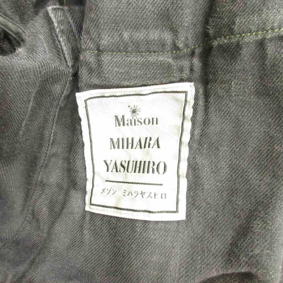 ミハラヤスヒロ MIHARA YASUHIRO 24SS MMY ロングコート ウォッシュド