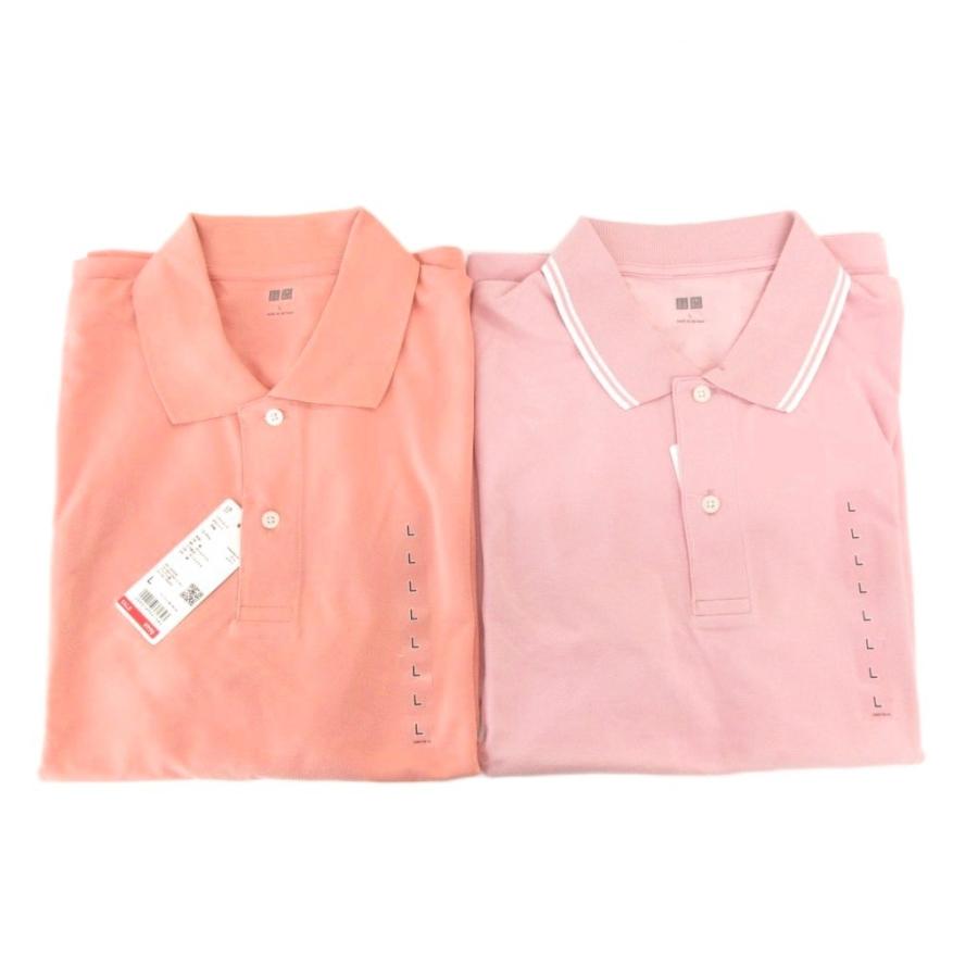 ユニクロ（UNIQLO） 未使用品 タグ付き 2点セット ポロシャツ L