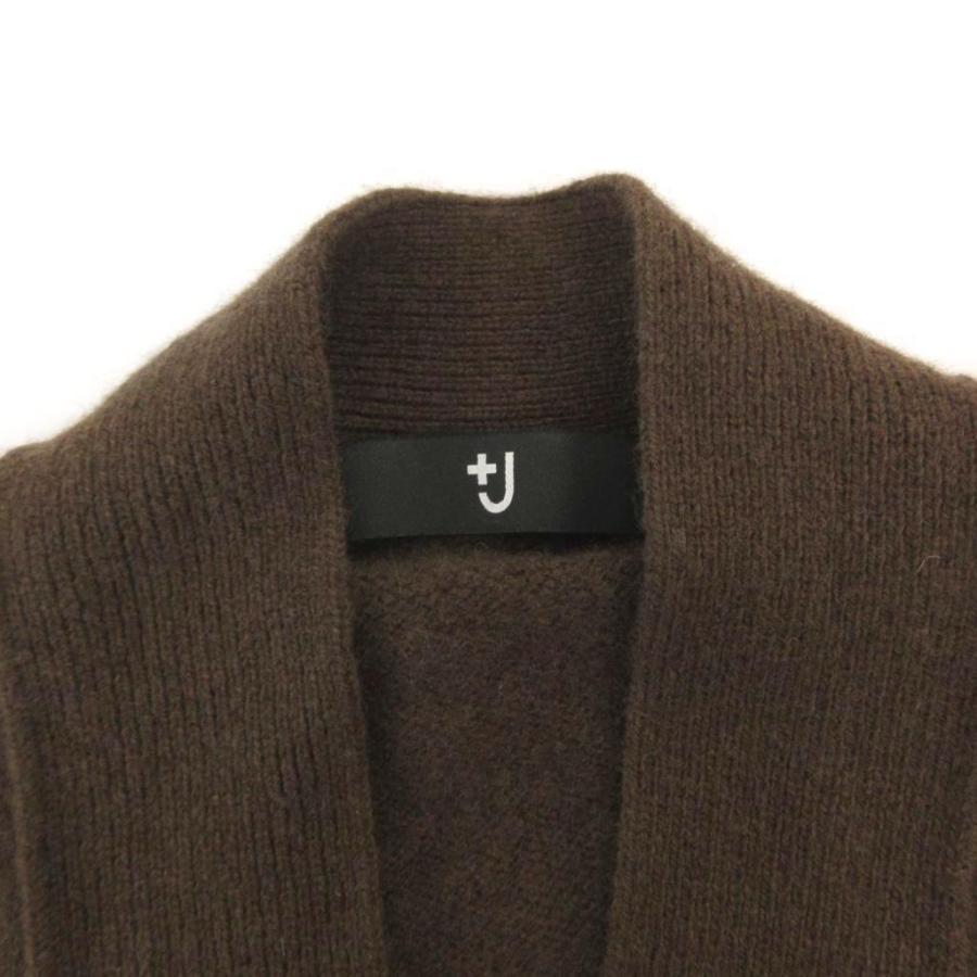 ユニクロ（UNIQLO） +J プレミアムラムVネックカーディガン 美品 