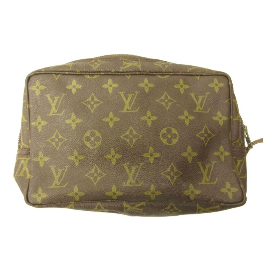 【美品】ルイヴィトン モノグラム トゥルーストワレット23 ポーチ 茶 LOUIS VUITTON（ルイ・ヴィトン） モノグラム トゥルーストワレット23