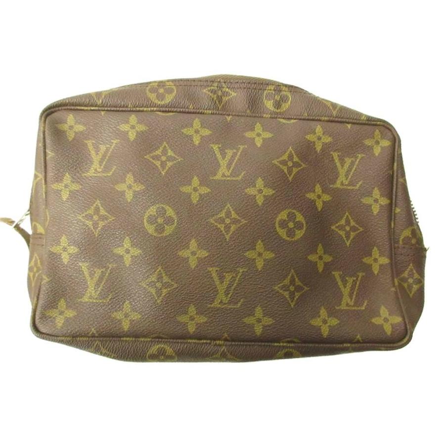 【美品】ルイヴィトン モノグラム トゥルーストワレット23 ポーチ 茶 LOUIS VUITTON（ルイ・ヴィトン） モノグラム トゥルーストワレット23