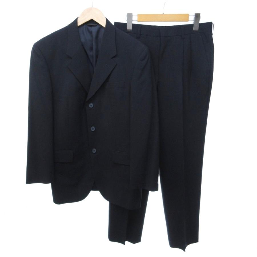 ダーバン DURBAN 美品 スーツ セットアップ ジャケット パンツ 背抜き