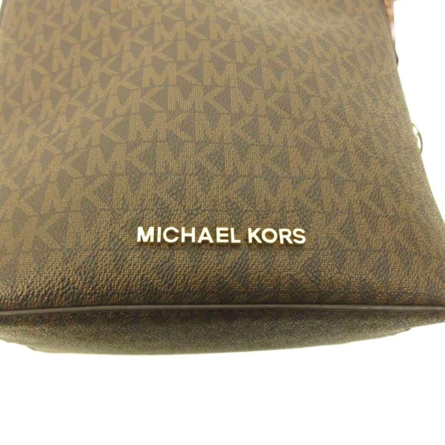 マイケルコース MICHAEL KORS 美品 キンバリー シグネチャー スモール