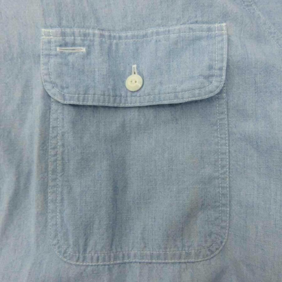 マディソンブルー MADISONBLUE 美品 ハンプトンシャンブレーシャツ