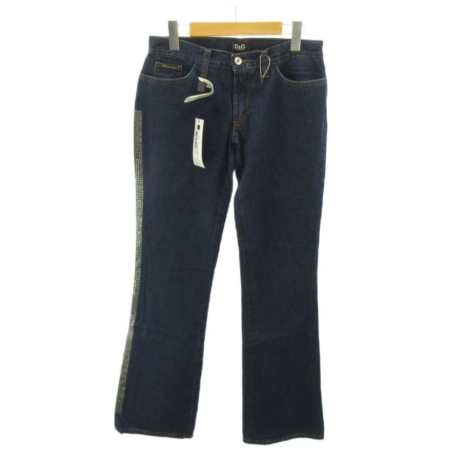 パンツ 00s y2k DOLCE&GABBANA flare denim jeans ディー&ジー ドルガバ ドルチェ&ガッバーナ D&G 00s タグ付 デニム