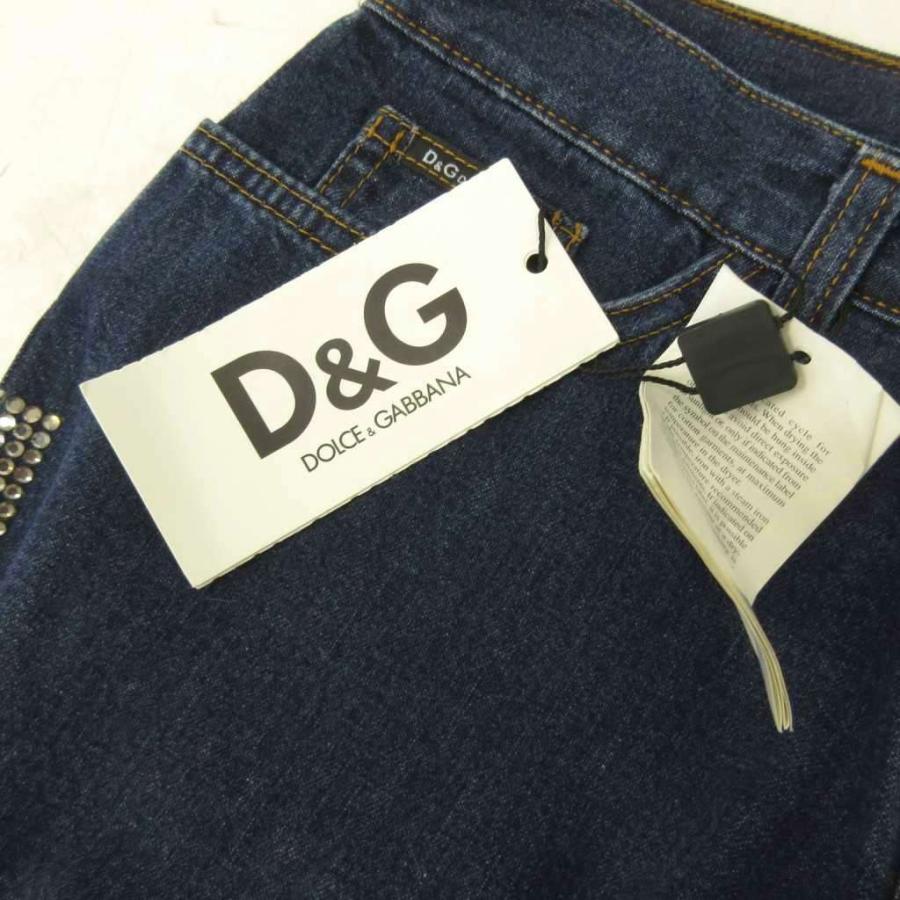 パンツ 00s y2k DOLCE&GABBANA flare denim jeans ディー&ジー ドルガバ ドルチェ&ガッバーナ D&G 00s タグ付 デニム