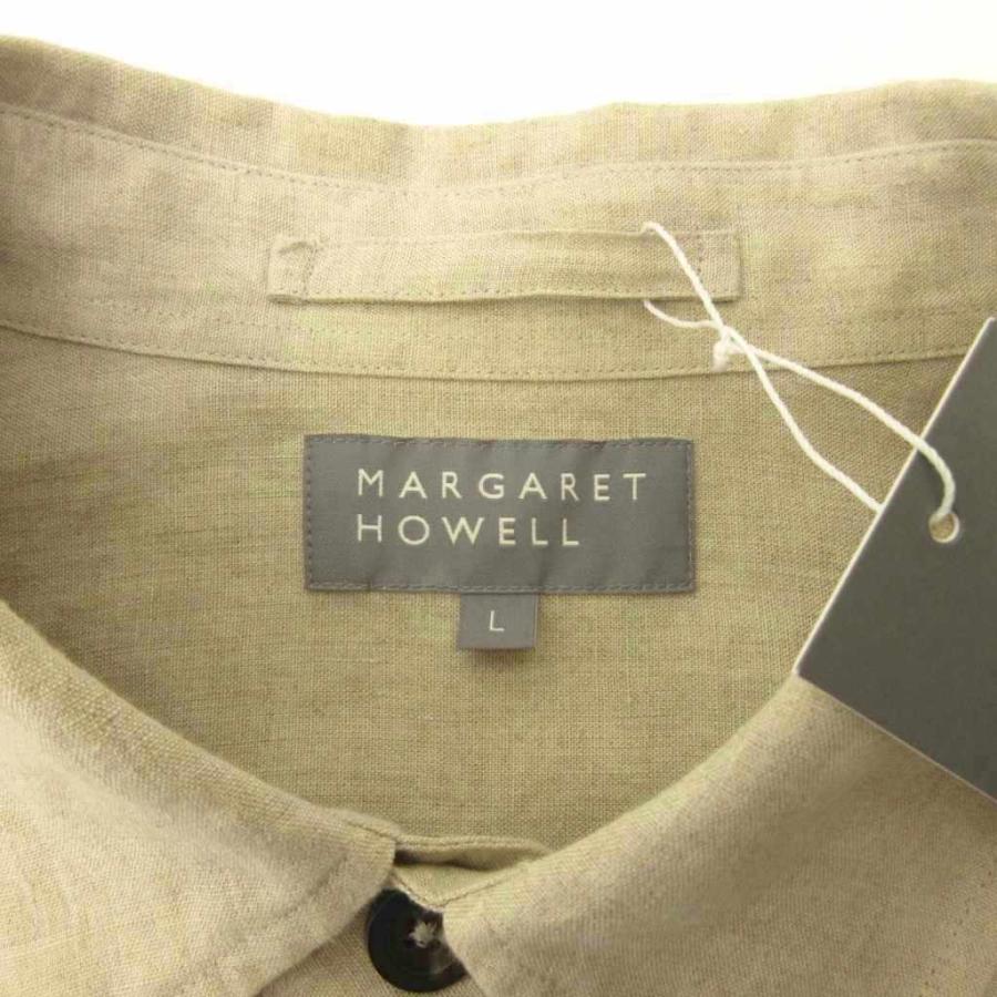 MARGARET HOWELL（マーガレットハウエル） 未使用品 タグ付 シャツ 麻
