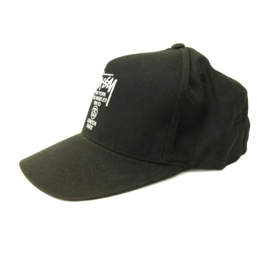 STUSSY（ステューシー） STUSSY 6パネル キャップ 帽子 ワールドツアー