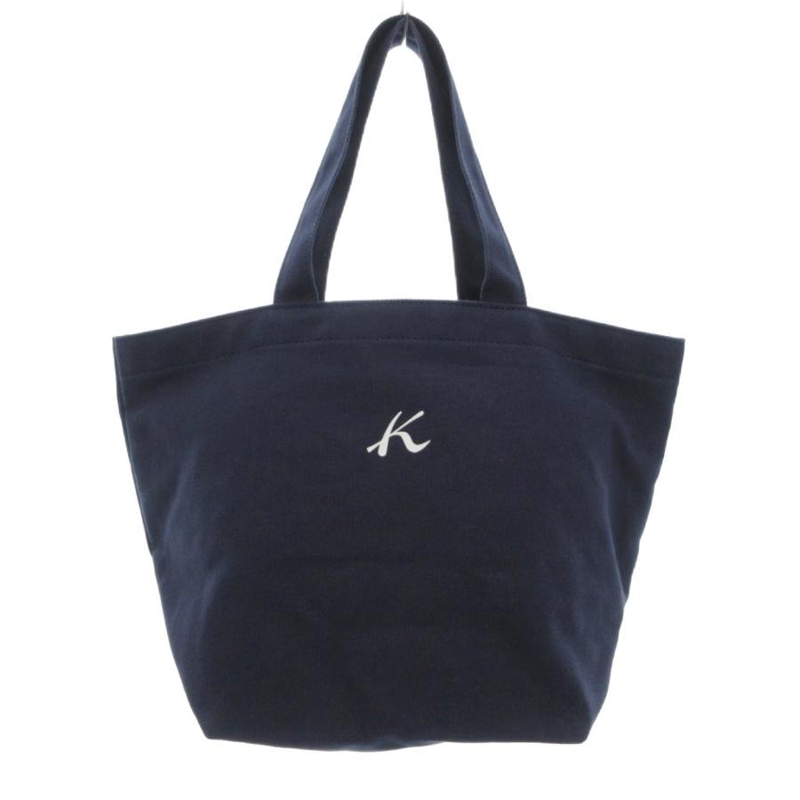 Kitamura（キタムラ） ショッピングバッグ ハンドバッグ 紺 ネイビー 
