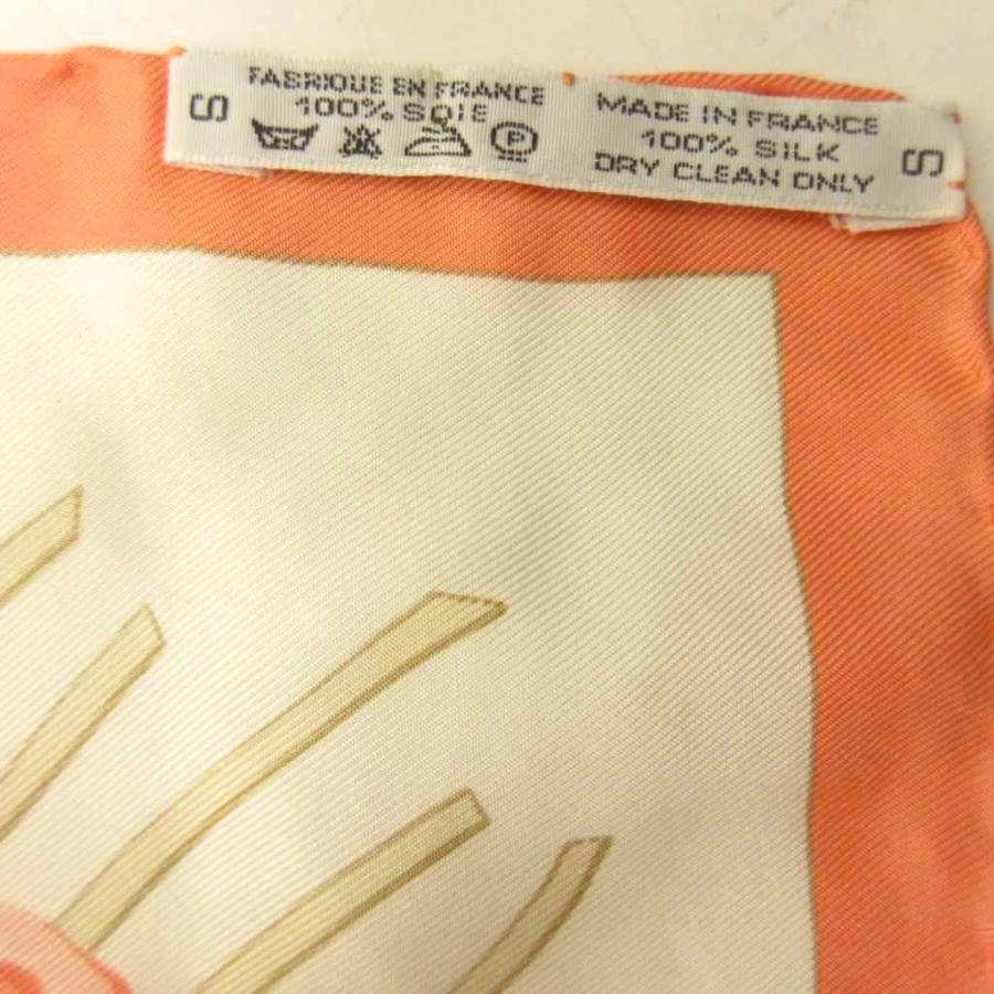 HERMES（エルメス） 美品 Les Pivoines 芍薬 牡丹 カレ90 スカーフ 花