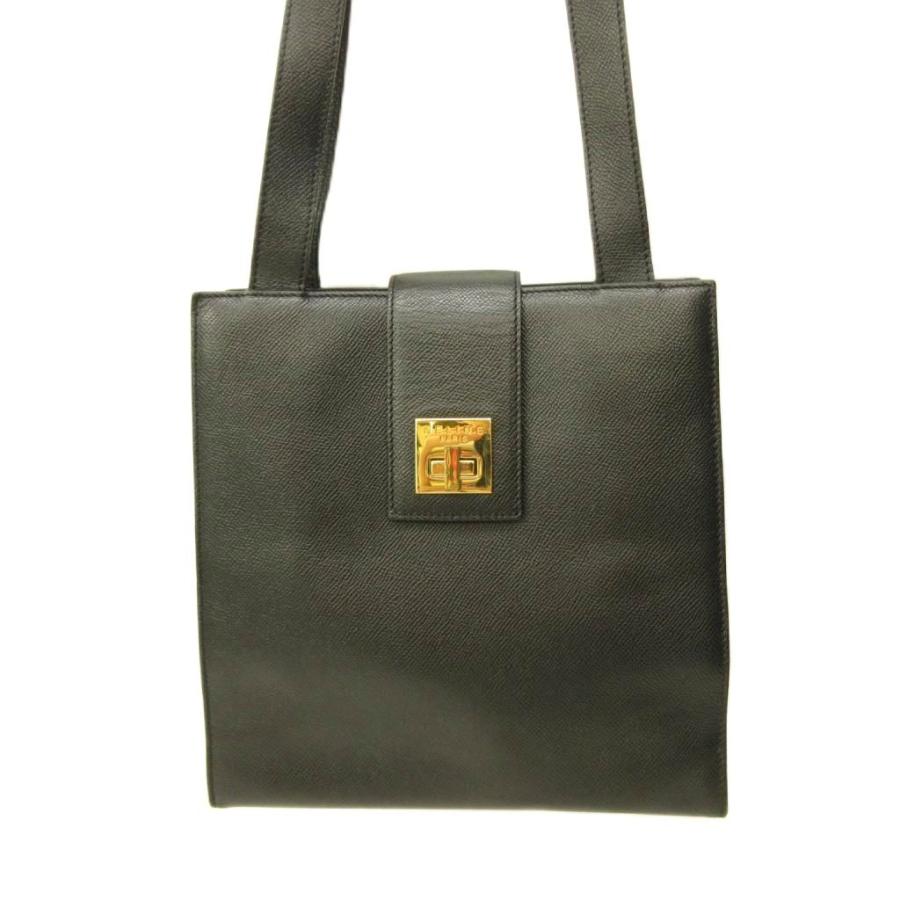 CELINE（セリーヌ） トートバッグ ターンロック ロゴ エンボス レザー