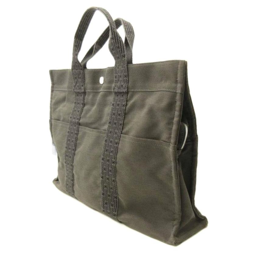 HERMES（エルメス） エールラインMM Herline トートバッグ キャンバス