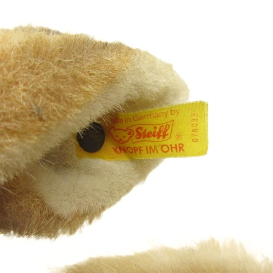 シュタイフ Steiff うさぎ ぬいぐるみ ホビー ドイツ製 ベージュ 白