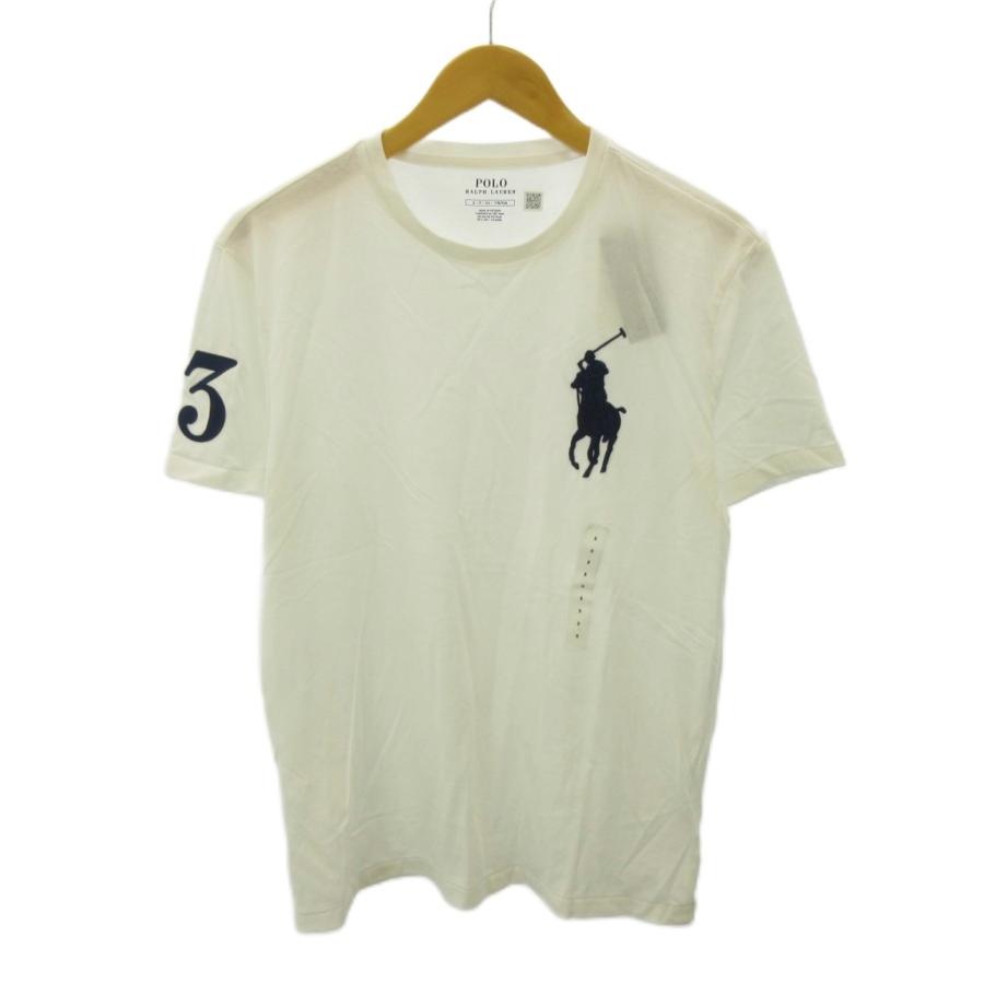 s*-様 【美品】POLO RALPH LAURENビッグポニー／現行タグ／純白 未使用品 ポロ ラルフローレン POLO RALPH LAUREN 現行 タグ付き T