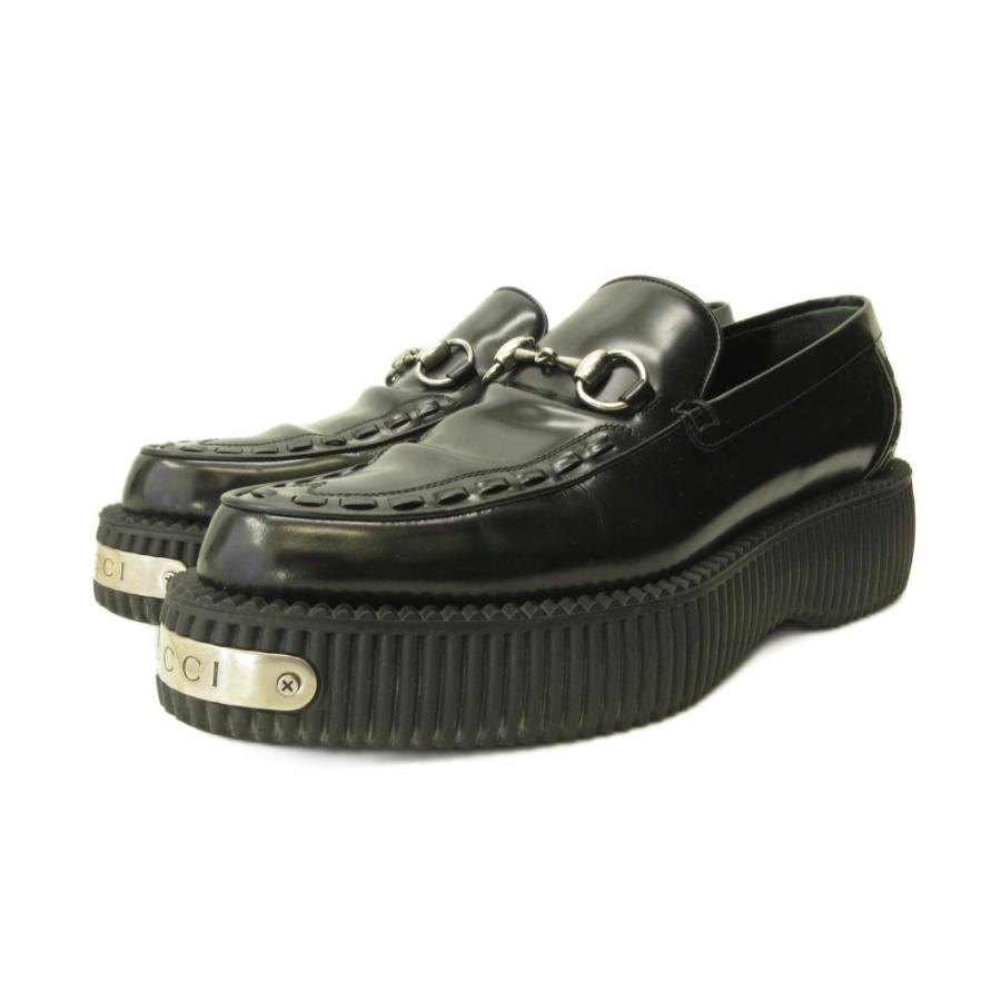 GUCCI（グッチ） GUCCI 24AW ホースビット クリーパー ローファー 
