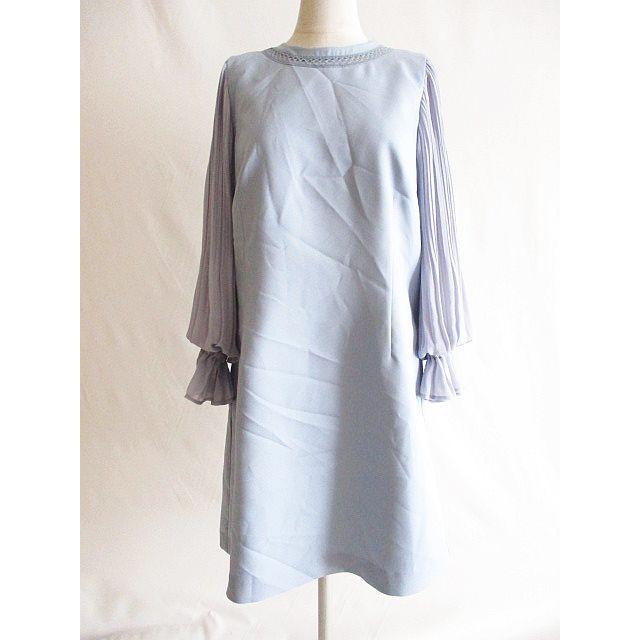 中古 未使用品 リランドチュール Rirandture タグ付き 袖 プリーツ ワンピース ブルー 1 レディース ベクトル 古着 126 ブランド古着販売のベクトル 通販 Yahoo ショッピング