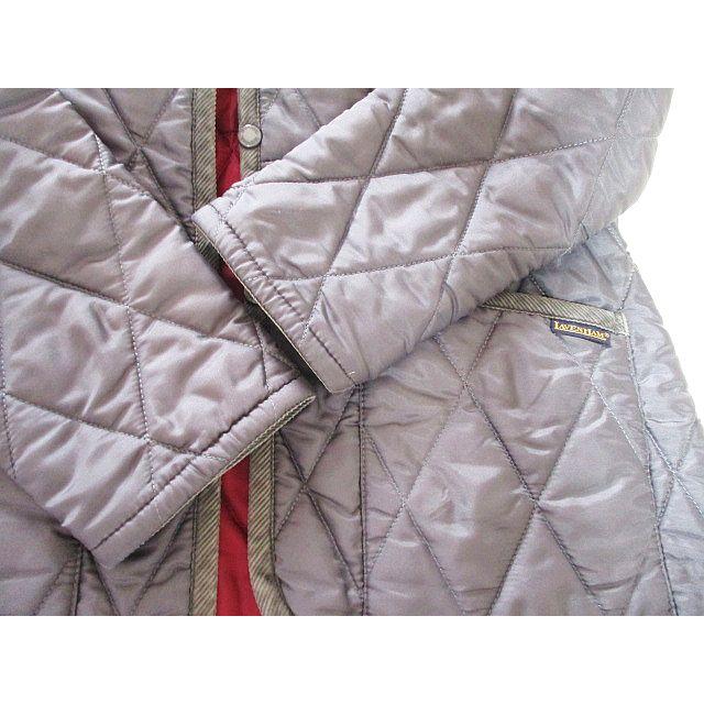 ラベンハム LAVENHAM コート ジャケット キルティング 裏地ボルドー