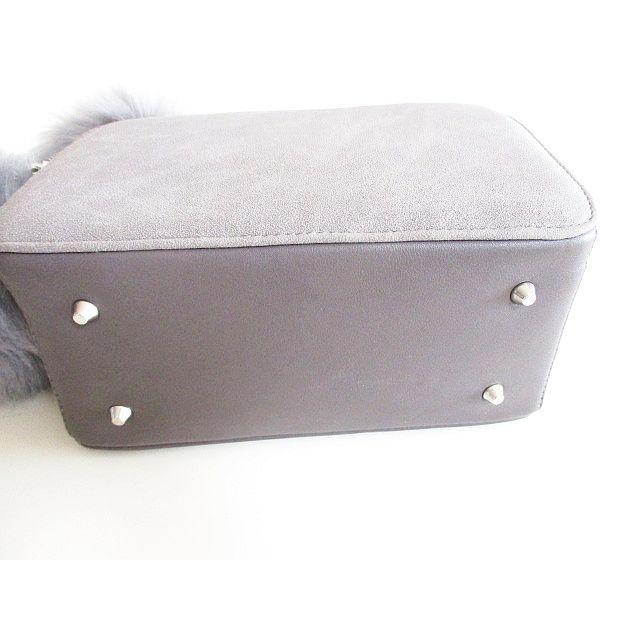 未使用品 ヌエール nouer ハンドバッグ ファー ショルダー タグ付き 