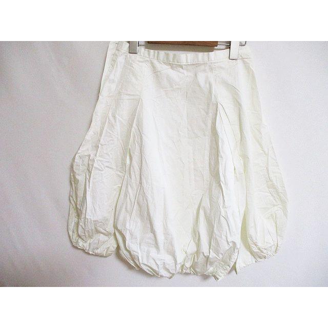 ミナペルホネン mina perhonen 変形 スカート パンツ パルーン 白 1  