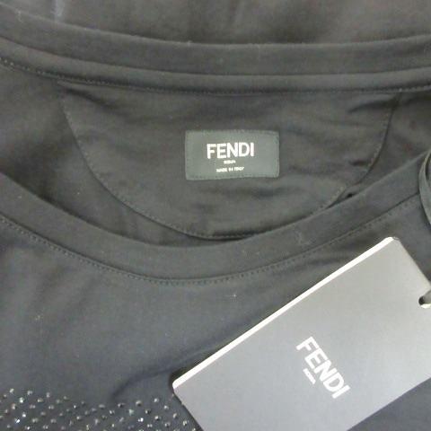 FENDI 未使用品 フェンディ Tシャツ カットソー 半袖 丸首 モンスター 
