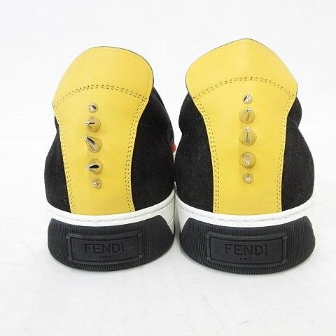 未使用品 フェンディ FENDI バッグバグズ モンスター スリッポン 