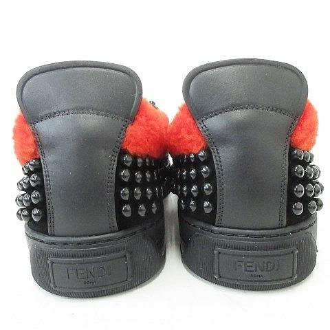 FENDI 未使用品 フェンディ バッグバグズ モンスター スリッポン 