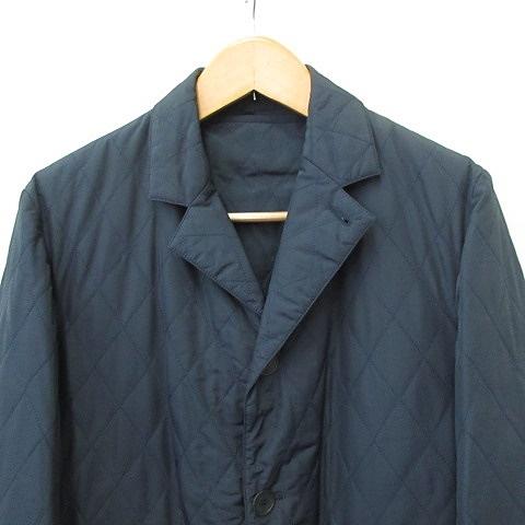 【美品】HERMES エルメス フード付きミリタリーコート ネイビー HERMES（エルメス） 未使用品 コート ジャケット キルティング