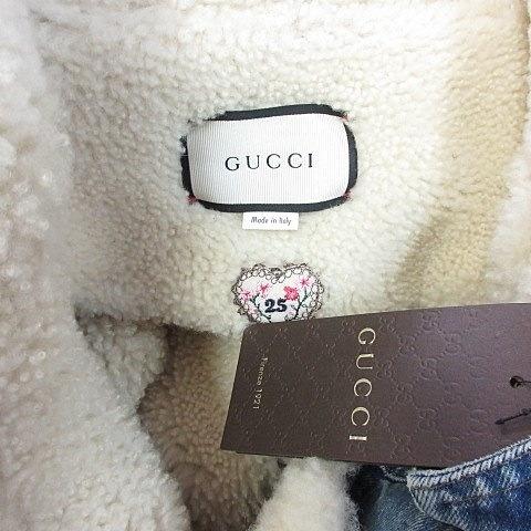 未使用品 グッチ GUCCI ジャケット デニムジャケット Gジャン キルト