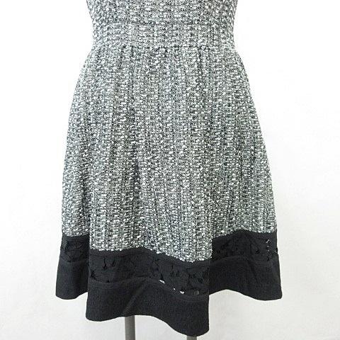 マーキュリーデュオ 膝丈ツイードワンピース 半袖 ovoskamatto.com.br