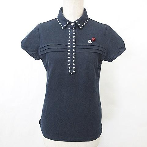 アルチビオ てんとう虫ポロシャツ 半袖 36サイズ アルチビオ archivio ポロシャツ ゴルフ 半袖 てんとう虫 ドット