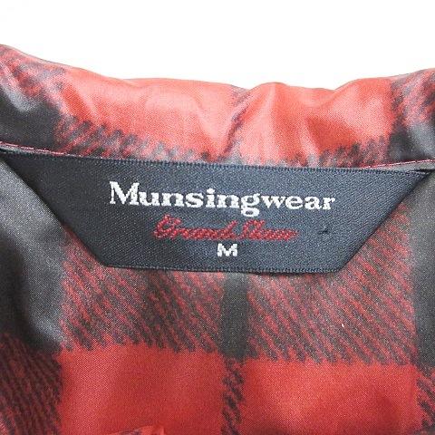 マンシングウェア MUNSINGWEAR ゴルフ ジャケット 半袖 ハーフジップ  