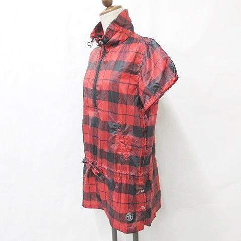 マンシングウェア MUNSINGWEAR ゴルフ ジャケット 半袖 ハーフジップ  