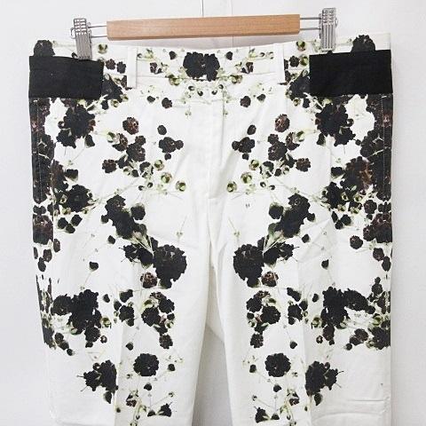 未使用品 ジバンシィ GIVENCHY パンツ ロング ボタニカル柄 総柄