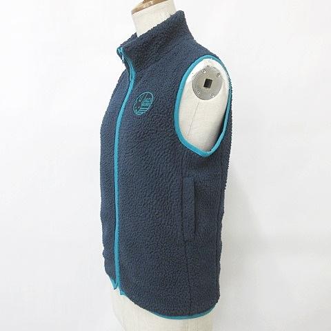 ジャックバニー パーリーゲイツ ベスト ボア ジップ グリーン ゴルフ