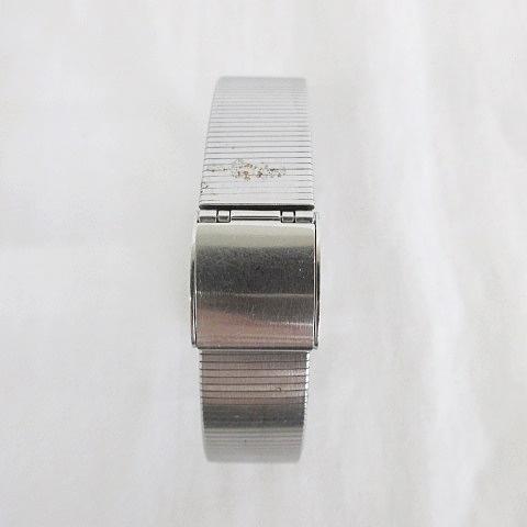 セイコー SEIKO 時計 腕時計 クォーツ 3針 黒文字盤 シルバー ジャンク品 5P31-5000 メンズ レディース｜vectorpremium｜06