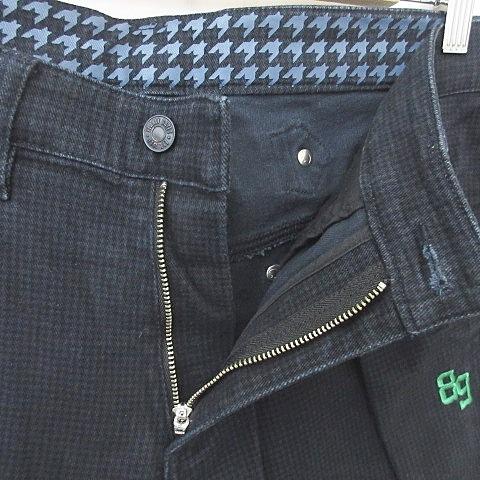 パーリーゲイツ PEARLY GATES パンツ ゴルフ ストレッチ 千鳥柄