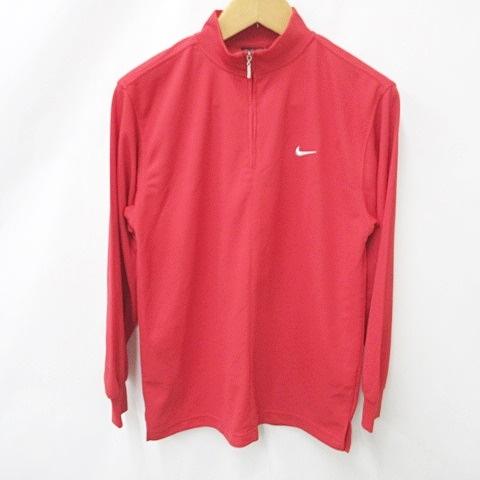 Nike ナイキ 長袖ジップ シャツ US-Sサイズ ピンク - ウェア Nike ナイキ 長袖ジップ シャツ US-Sサイズ ピンク - ウェア