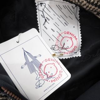 未使用品 アッシュペーフランス H.P.FRANCE デドゥエ D-due ジャケット 