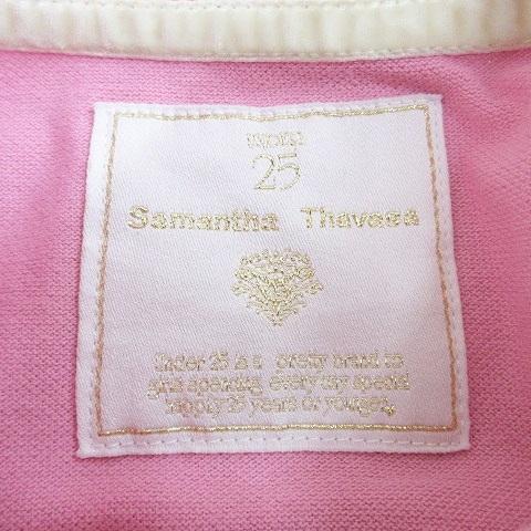 Samantha Thavasa - サマンサタバサ  ギンガムチェック　ピンク半袖　ワンピース Samantha Thavasa - サマンサタバサ ギンガムチェック ピンク