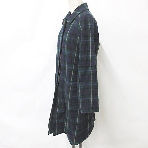 ベスコムスタジオ BETH COMB STUDIO コート ステンカラーコート 比翼