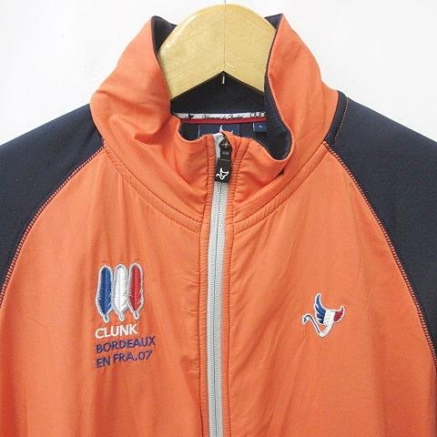 CLUNK メンズジャケット ＆ベストMサイズ 新品未使用 グリーン色 文字