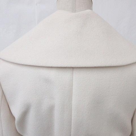 INED（イネド） コート シングル ロング ビッグカラー オープンカラー