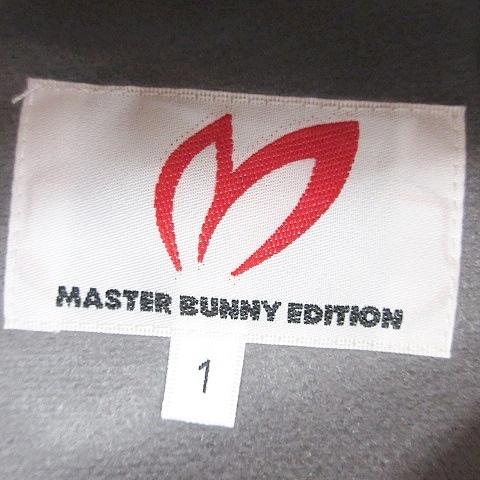 【美品】マスターバニーエディション　刺繍ロゴ　千鳥柄　スラックス　L MASTER BUNNY EDITION（マスターバニーエディション） 【超美品