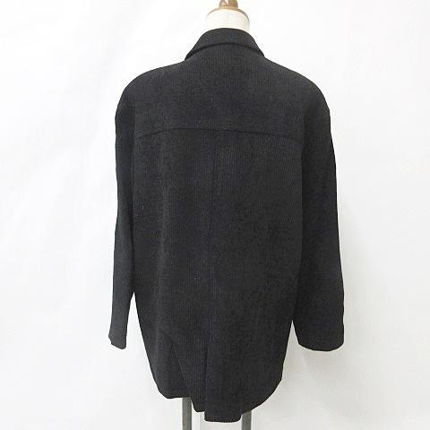 penny jule ペニージュール コート ステンカラー シングル ウール 黒